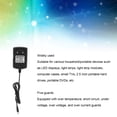 thumbnail image 4 of Adaptador De AC/ De 3V 2A Con Enchufe De 5.5 Mm X 2.5 Mm Se Ajusta A 5.5x2.1 Mm, Cable De 37 Pulgadas Para Tiras LED, Altavoces, Consolas De Juegos,, 4 of 7