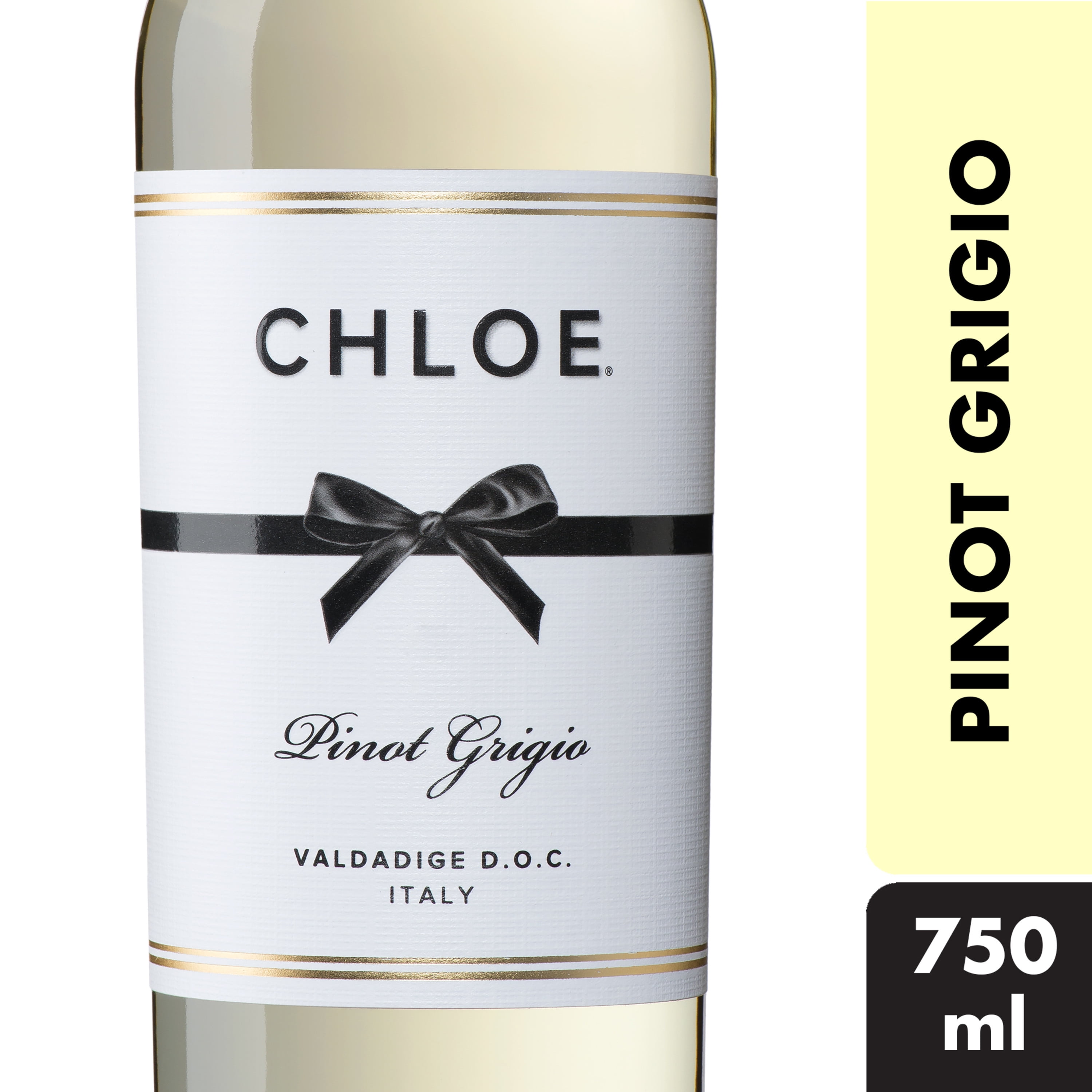 Chloe Pinot Grigio White Wine 750ml, 2018 Valdadige D.O.C. Walmart