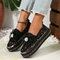 thumbnail image 5 of Dakaela Women's Platform Loafers Comfortable Slip on Espadrilles Moccasins Wedge Casual Walking Shoes, 5 of 8