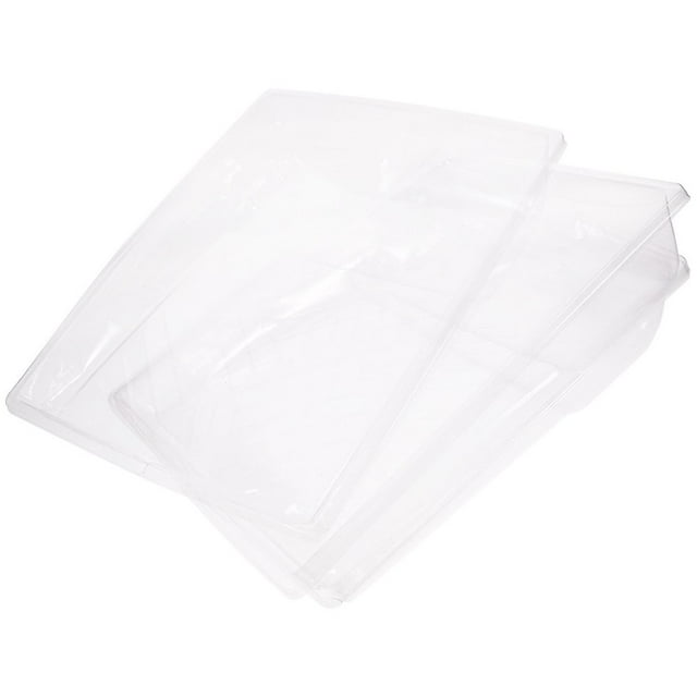 LNGOOR 4 Pcs Doublures de Plateau de Peinture Plateaux de Rouleau de Peinture Transparents Plateaux de Peinture Réutilisables (9 Pouces)