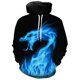thumbnail image 3 of 2024 Nueva sudadera con capucha para hombre, moda, estampado 3D de animales, jersey de hip hop callejero, sudadera fina de manga larga para niños, talla grande europea, 3 of 5