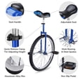 thumbnail image 2 of Yescom 24 Inch Wheel Outdoor Unicycle Circus Bike for Adults Teenagers Kids Blue, 2 of 9