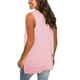 thumbnail image 7 of Fantaslook Womens Tank Tops Summer V Neck T Shirts Sleeveless Tops Side Split Tanks, 7 of 7