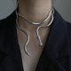 thumbnail image 4 of Pulsera con forma de serpiente Taichell Gold para mujer, Halloween, 4 of 6