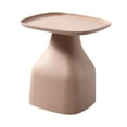 thumbnail image 2 of simhoa Small PP Square Side Table Bedside Table Multifunctional 19x19x20inch for Laptop Pink, 2 of 8