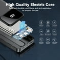 thumbnail image 3 of 20,000mAh Portable Charger with Built-in Cables,22.5W Fast Portable Charger Power Bank with USB-C, Battery Pack with LED Display Compatible with iPhone and Android Phone,Hiking,Travel Essentials, 3 of 8