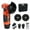 Red, variant on Fogcroll Angle Grinder Handheld Cordless Angle Grinder Tool Brushless Cut off Hand Polishing Grinding Tool Electric Hand Grinder Power Tool with 2 Batteries, 1 Charger