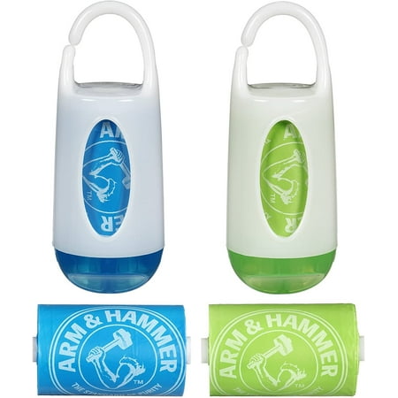 Munchkin Arm & HammerDiaper Bag Dispenser and Bags, 2-Count