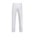 thumbnail image 3 of Hzgobj Men's Classic Fit Dress Pants Relaxed Fit Flat Front Straight Formal Pants Lightweight Wrinkle Free Expandable Waist Suit Pants Chino Slack Trousers Lightweight Casual Comfy Trousers, 3 of 3
