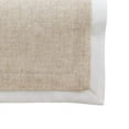 thumbnail image 4 of Fennco Styles Moldura Collection Classic Double Layer Linen Blend 18 x 72 Inch Table Runner – Natural Table Runner for Banquets, Wedding, Special Events and Home Décor, 4 of 4