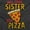 Dark Heather, variant on Will Trade Sister for Pizza Joke Men's Graphic T Shirt Tees Brisco Brands L