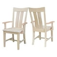 thumbnail image 6 of International Concepts Ava Unfinished Wood Arm Chair, 6 of 12