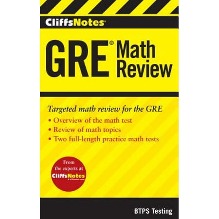 CliffsNotes GRE Math Review - eBook