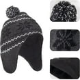 100 Winter Hats Bulk Trapper Hats, Warm Winter Beanies Hats with Ear Flaps Bulk Adult Homeless