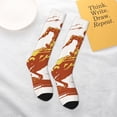 thumbnail image 5 of Cauagu Vintage Cowboy On A Bronco Horse Print Women's Men's Ankle Socks 1-pack Casual Athletic Socks for Unisex Adult Moisture-Wicking Socks for Daily Wear/Running/Sport, 5 of 8