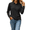 Black, variant on CBASIHI Womens Long Sleeve Polo Shirts with Pocket- Casual Business Collared Fall Slim Fit Golf Shirts Khaki Size S-3XL