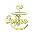 thumbnail image 1 of Wall Sticker Set for and Restaurants Acrylic Coffee Cup Wall Decals with Modern Kitchen Theme for Interior, 1 of 3