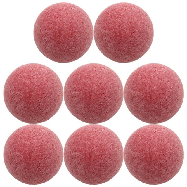 MIANGASTORE 8 Table Soccer Foosball Replacement Red 36mm Table Soccer Balls for Home Official Tabletop Games Balls