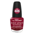 thumbnail image 3 of (2 pack) L.A. COLORS Color Craze Nail Polish, Hot Blooded, 0.44 fl oz, 3 of 10