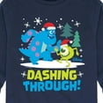 thumbnail image 3 of Monsters Inc - Dashing Through - Toddler And Youth Long Sleeve Graphic T-Shirt, 3 of 5