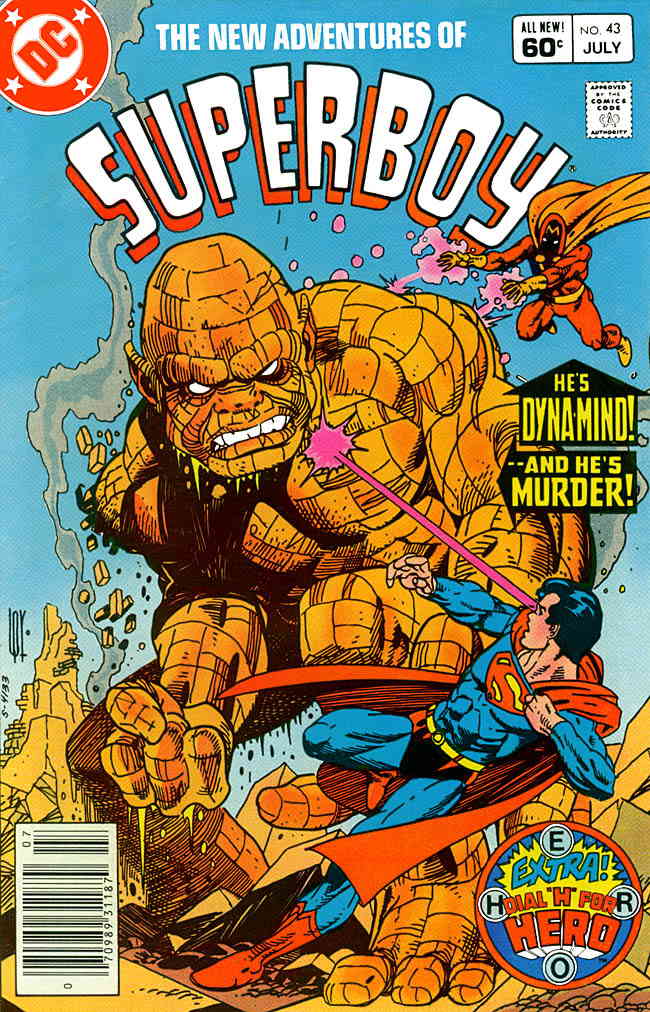 Cover of The New Adventures of Superboy #43