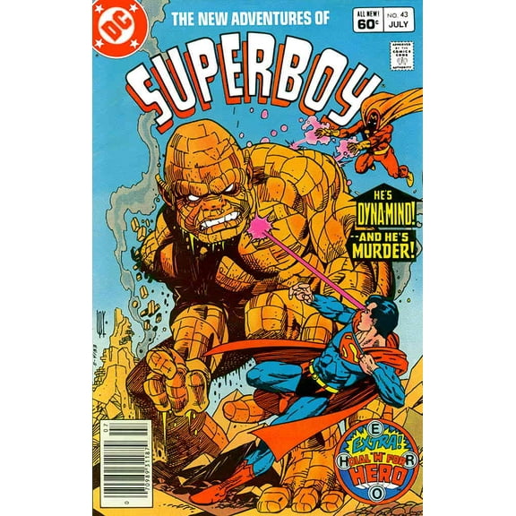 New Adventures of Superboy, The #43 (Newsstand) VF ; DC Comic Book