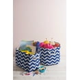 thumbnail image 6 of DII Chevron Decorative Bin, Medium, 100% Polyester, Multiple Colors/Sizes, 6 of 7