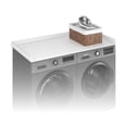 thumbnail image 2 of Furinno RAVEL 27.5 D x 54 W Washer Dryer Countertop Edge Rails White, 2 of 6