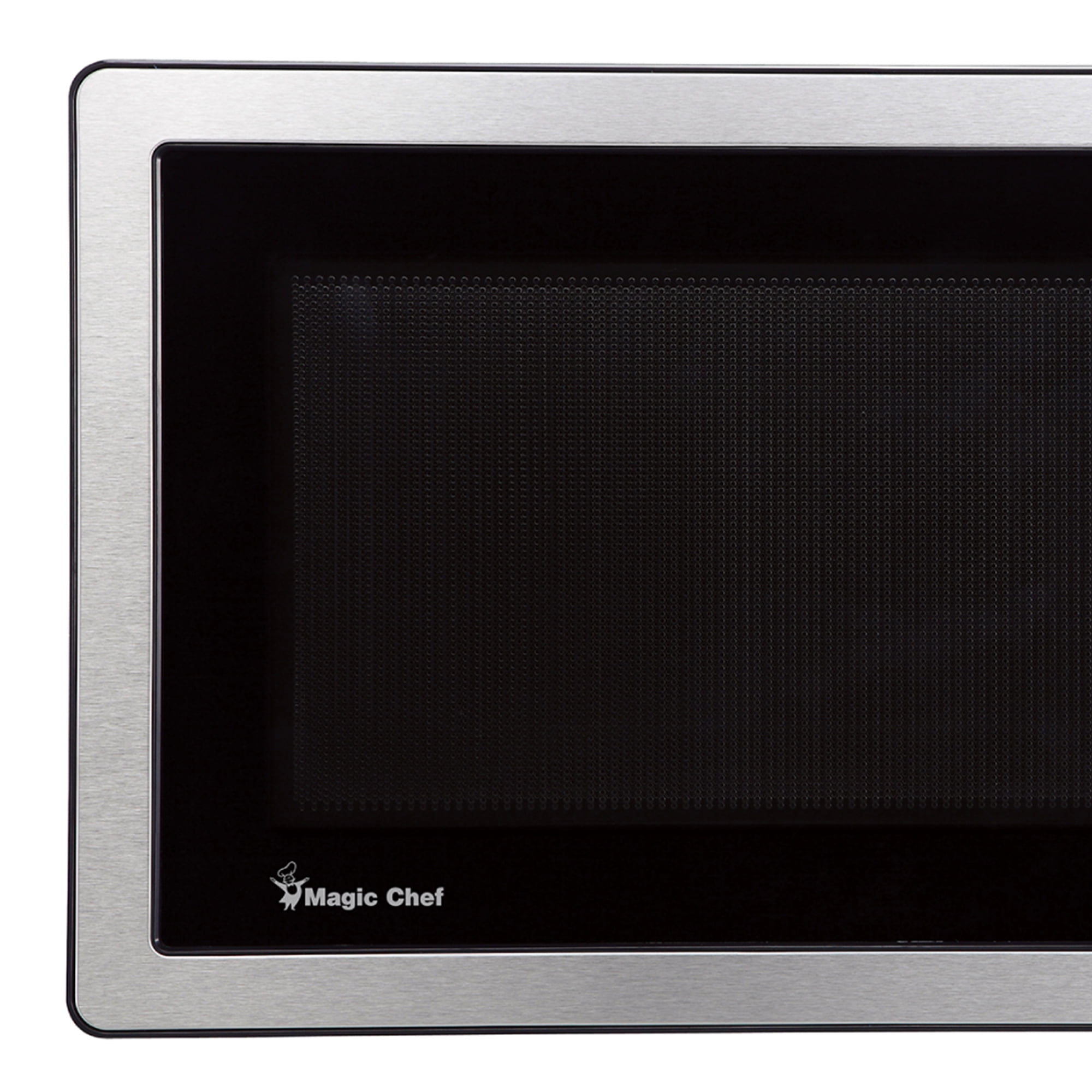 Magic Chef MC110MST Countertop Microwave Oven, 1,000 Watts, Stainless Steel