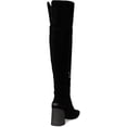 thumbnail image 4 of Circus NY by Sam Edelman Women's Brigid Over-The-Knee Boot Black Suede Wide Calf 10M, 4 of 5