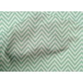 thumbnail image 4 of oneOone Cotton Poplin Fabric Chevron Geometric Printed Craft Fabric BTY 56 Inch Wide, 4 of 4
