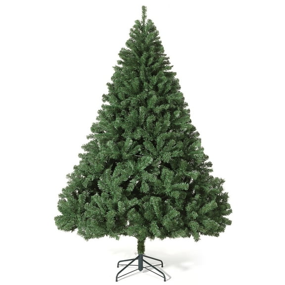 4.5Ft Artificial Christmas Tree, Realistic Premium Spruce Hinged Christmas Tree, Holiday Christmas Tree with Metal Hinges and Collapsible Base for Home Parties and Office Decorations