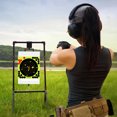 thumbnail image 2 of 10 Pcs 8-Inch Splatter Target Sticker Self Adhesive Bullseye Fluorescent Yellow Shoot Target for Outdoor Indoor Shoot Competitions Practice, 2 of 7