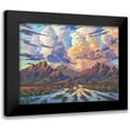 thumbnail image 1 of Hawkins, William 24x19 Black Modern Framed Museum Art Print Titled - The Desert Will Live, 1 of 5