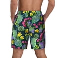 thumbnail image 4 of Uemuo Watercolor Cactuses Pattern Mens Swim Trunks Quick Dry Board Shorts with Mesh Lining, Stretch Beach Shorts Quick Dry No-Chafing Board Shorts-XX-Large, 4 of 9