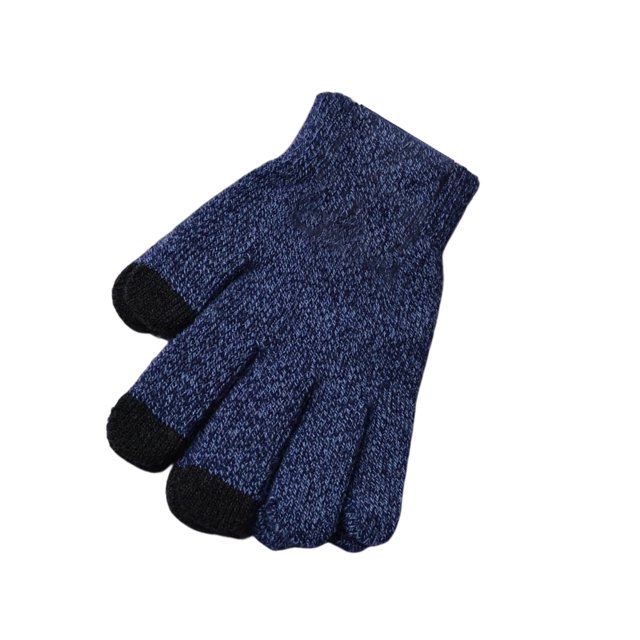 Minnieouse Guantes de punto Invierno Estilo simple Adultos Ropa Accesorio Manos Envoltura Calentadores Guante de pantalla táctil de punto al aire Type3 NO3