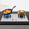 thumbnail image 5 of Gas Stove Knob Insert 8mm Cooking Switch Knob Control Cooker Fit for Ovens Alloy Silver 4PCS, 5 of 5