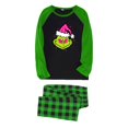 thumbnail image 2 of Pijamas navideños a juego Grinch - TKing Fashion 2024 Nuevos conjuntos de pijamas navideños familiares a juego Grinch, pijamas navideños navideños para parejas, adultos y niños, Hombres S, 2 of 3