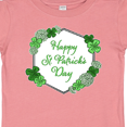 thumbnail image 4 of Inktastic Happy St. Patrick's Day Clovers Boys or Girls Baby T-Shirt, 4 of 5