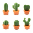 thumbnail image 2 of RKSTN Fall Decorations for Home Cactus Refrigerator Stickers Green Plant Magnetic Buckle Magnetic Stickers 6 PC Decorations, 2 of 5