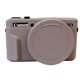 thumbnail image 1 of Removable silicone lens cover for Canon G7x Mark ii, gray, 1 of 4