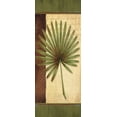 thumbnail image 2 of Corbin, Delphine 8x14 White Modern Wood Framed Museum Art Print Titled - Palm Tropic Panel I, 2 of 4