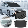 thumbnail image 1 of PEONAVET Anti Snow Advanced Windshield Snow Shield Sunshade Automobile Snow Cover, 1 of 9
