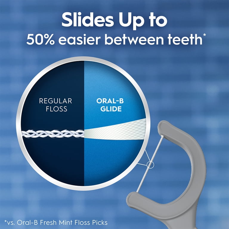 Oral-B Glide Ultra Deep Clean Floss Picks, 150 Count photo 4