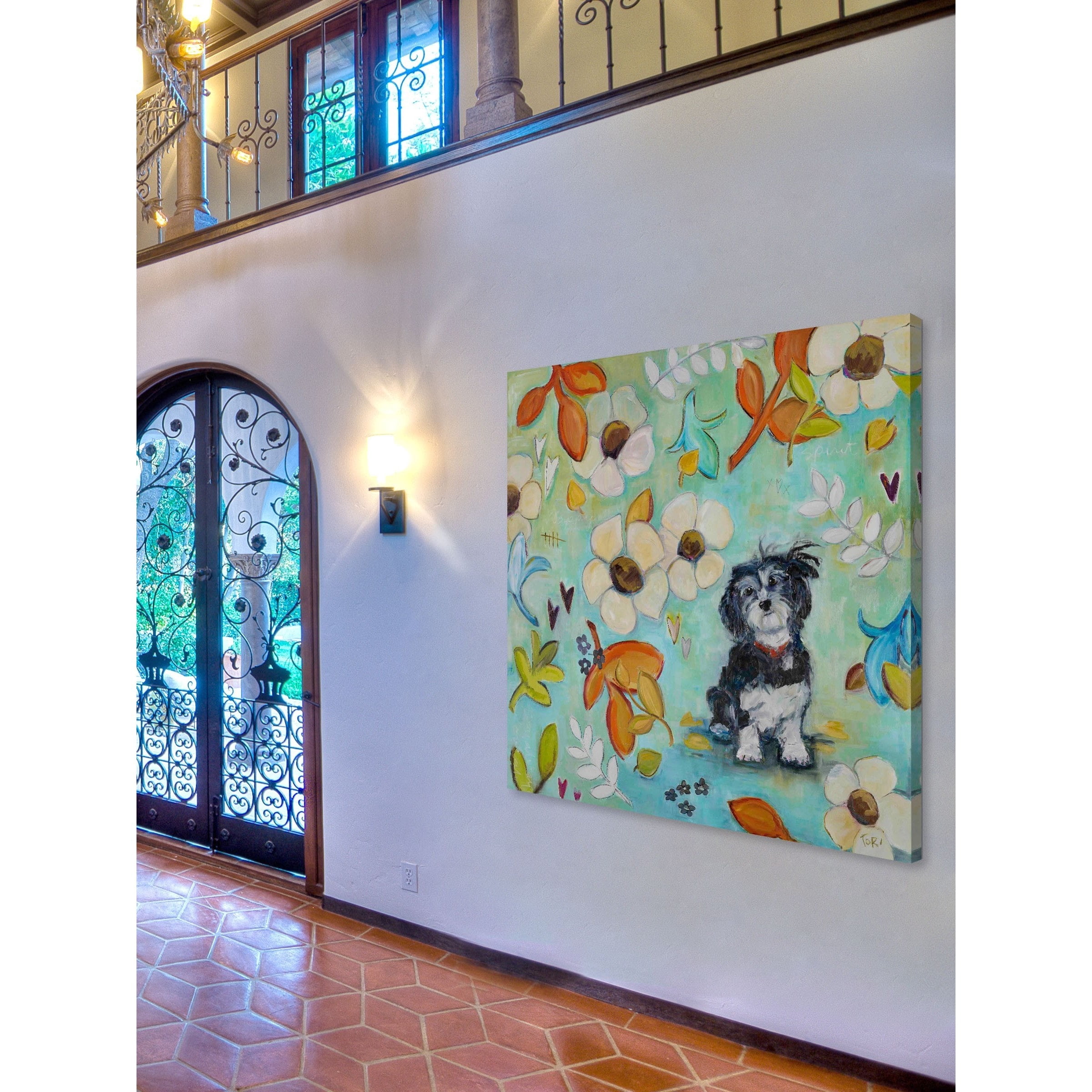 Marmont Hill "Izze" by Tori Campisi Painting Print on Canvas