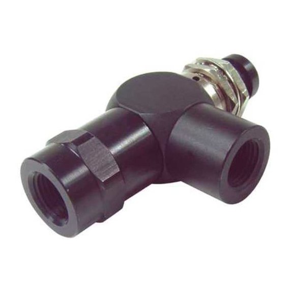 Pneumadyne Manual Air Control Valve,Button,Aluminum A11-30-44