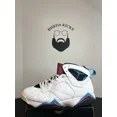 thumbnail image 3 of Ni - ke Ni - ke Air Jordan 7 VII Retro Orion White Leather Sneaker 304775-105 Men’s Size 12, 3 of 5