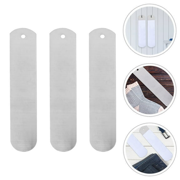 DEEPCRAFF 3Pcs Sock Jigs for Heat Transfer and Sublimation Printing Aluminium Straight Shape