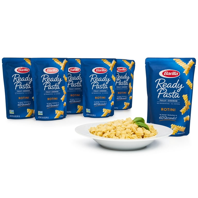 Barilla Ready Pasta, Rotini, 8.5 Ounce (Pack of 6)