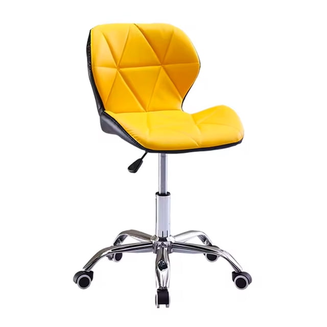 Silla de oficina con respaldo geométrica ergonómica ilios innova Amarillo